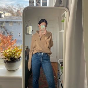 Banana Republic 1/4 zip knit Sweater